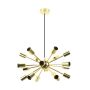Zuma Line MANDI A8181-18-GD lampa wisząca 18x40W/E27 IP20