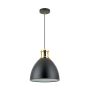 Zuma Line MENSA A8050L-SBK lampa wisząca 1x40W/E27 IP20