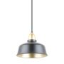 Zuma line MENSA A8063-BK lampa wisząca 1x40W/E27 230V IP20