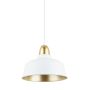 Zuma line MENSA A8063-WH lampa wisząca 1x40W/E27 230V IP20