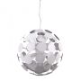 Italux MAILONE AD20180/6 WH+SILV  Lampa wisząca 6x40W/E14