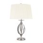 Elstead Lighting AEGEAN AG/TL POL NICKEL lampa stołowa 1x60W/E27 