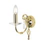 Elstead Lighting AEGEAN AG1 POL BRASS kinkiet 1x60W/E14 