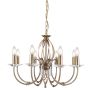 Elstead Lighting AEGEAN AG8 AGED BRASS żyrandol 8x60W/E14 