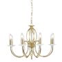 Elstead Lighting AEGEAN AG8 POL BRASS żyrandol 8x60W/E14 