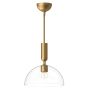 Alora Mood Jude ALM-JUDE-P-GD-CL lampa wisząca 1x60W/E27 IP20