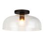 Alora Mood Sylvia ALM-SYLVIA-SF-BK-CL lampa sufitowa 1x60W/E27 IP20