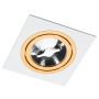 Lumifall ALCAZAR LMF.AZ141WG downlight wpuszczany 1x50W/G53/AR111  IP20