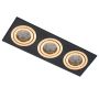 Lumifall ALCAZAR LMF.AZ543BG downlight wpuszczany 3x50W/MR16  IP20