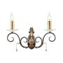 Elstead Lighting AMARILLI AML2 BRONZE kinkiet 2x60W/E14 