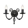Elstead Lighting ARTISAN ART2 BLACK kinkiet 2x60W/E14 