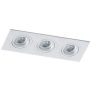 AZzardo CARO AZ2439 downlight wpuszczany 3x50W/GU10 IP20 