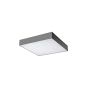 AZzardo MONZA II S 50 BK AZ3697 plafon sufitowy 1x74W/LED IP20 6390lm