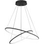 Milagro ORION BLACK ML508 Zwis sufitowy 2x53W/LED 3000K