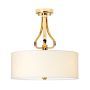 Elstead Lighting FALMOUTH BATH/FALM/SF PG plafon sufitowy 3x3,5W/G9 3000K