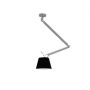 AZzardo ZYTA S PENDANT ALU AZ2298+AZ2600 lampa wisząca 1x60W/E27