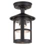 Elstead Lighting HEREFORD BL21A BLACK plafon sufitowy 1x100W/E27 