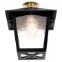 Elstead Lighting YORK BL6C BLACK plafon sufitowy 1x60W/B22