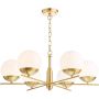 Dar Lighting Bombazine BOM0635 żyrandol 6x40w/e14   