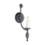 Elstead Lighting BELFRY BY1 BLACK kinkiet 1x60W/E14 