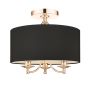 Cosmolight ABU DHABI C03480AU-BK lampa sufitowa 3x40W/E14