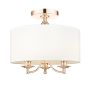 CosmoLight ABU DHABI C03480AU-WH lampa sufitowa 3x40w/E14 IP20