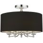 Cosmolight ABU DHABI C05428CH-BK lampa sufitowa 5x40W/E14