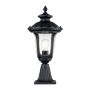 Elstead Lighting Chicago CC3-S-BK słupek stojący 1x60W/E27  IP44