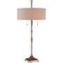 Quoizel Hickman QZS-CKHM1879T lampka stołowa 2x60W/E27  