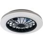 Polux GHANA 341303 wentylator 24W + 15W/LED 3200lm 3000K-4000K-6500K IP20