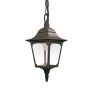 Elstead Lighting Chapel CP9-BLACK lampa wisząca 1x60W/E27  IP44