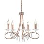 Elstead Lighting CHRISTINA CRT5 SILVER/GOLD żyrandol 5x60W/E14 