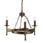Elstead Lighting CROMWELL CW3 OLD BRZ żyrandol 3x60W/E14 