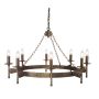 Elstead Lighting CROMWELL CW8 OLD BRZ żyrandol 8x60W/E14 