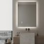 Zambelis MIRROR WITH LED 25391 lustro 20W/led 985-1062lm 3000-4000K IP44
