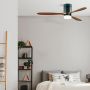 Zambelis CEILING FAN 19144 wentylator 15W/led 1500lm 3000K, 4000K, 6000K  IP20
