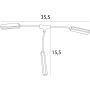 Maxlight MAX MA0016 łącznik    ip20