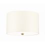 Designer's Lightbox Fletcher DL-FLETCHER14-3LT-IV-AB plafon sufitowy 3x60W/E27  