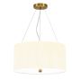 Designer's Lightbox Pearce DL-PEARCE18-3LT-IV-AB lampa wisząca 3x60W/E27  