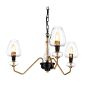 Elstead Lighting  DL-ARMAND3-AB żyrandol 3x40W/E14  