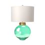 Elstead Lighting Kara DL-KARA-TL-GREEN lampka stołowa 1x60W/E27  