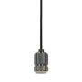 Italux CASA DS-M-010 ANTIQUE BRASS lampa wisząca 1x60W/E27 