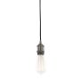 Italux Classo DS-M-034 MATT BLACK lampa wisząca 1x60W/E27 IP20