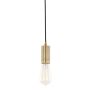 Italux Moderna DS-M-038 ANTIQUE BRASS lampa wisząca 1x60W/E27 IP20