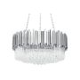 King Home IMPERIAL SILVER DW-D5688M.SILVER lampa wisząca 16x40W/E14  IP20