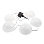 Eko-Light LAMPY SOLARNE EKO0450 lampa solarna 5x0,1W/LED RGB IP44