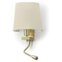 Novolux FIRENZE 507F-Y05X1B-46 IP20 Kinkiet 2x60W, 3W/E27, LED