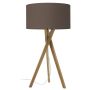 Novolux WOOD 621B-G05X1A-50 IP20 Lampka stołowa 1x60W/E27