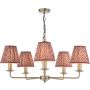 Dar Lighting Favian FAV0563-EST2625 żyrandol 5x40w/E14   