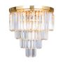 Zuma Line AMEDEO FC17106/4+1-GLD lampa sufitowa 5x40W/E14   